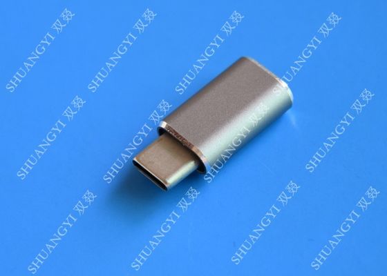 China Tipo C micro USB de 5 Gbps, USB C ao micro conector fêmea de USB para o Google Chromebook Pixel fornecedor