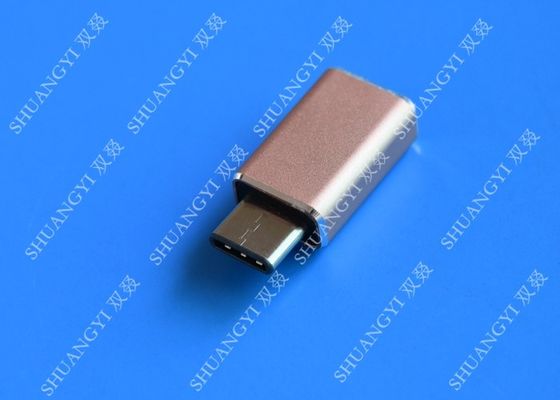 China Portátil mini micro USB de alta velocidade C ao ouro de alumínio de USB 3,0 Smart Rosa fornecedor