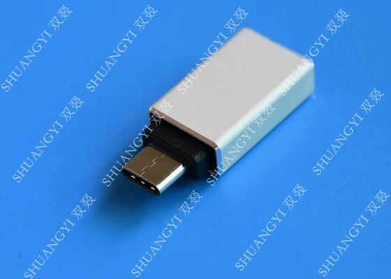 China Datilografe a homem de C a USB 3,0 um micro USB branco fêmea de Apple com conector folheado a níquel fornecedor