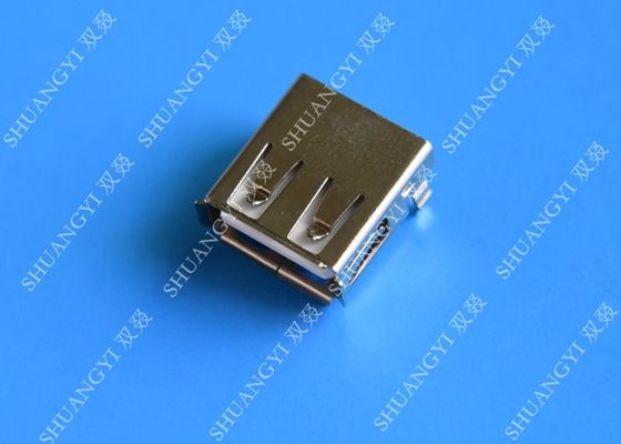 China Mini tipo conector de carregamento de SMD AF de USB, USB 2,0 conector de 4 Pin USB fornecedor