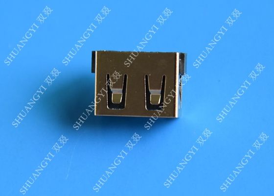 China Pin USB 2,0 do preto 4 um soquete de Jack fêmea do porto do conector padrão de USB para o sistema do PC fornecedor