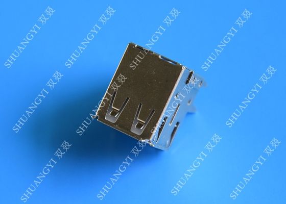 China Datilografe um conector de carregamento fêmea de USB, conector duplo do Pin USB 2,0 do peso leve 8 fornecedor