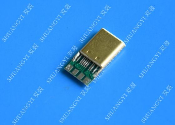 China Conector impermeável de USB do iPhone de SMT micro, tipo conector de C USB 3,1 fornecedor