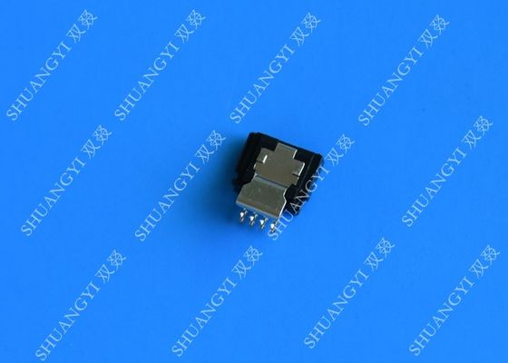 China Micro tipo externo reto da solda do conector de Pin de SATA 7 MERGULHO de 180 graus fornecedor