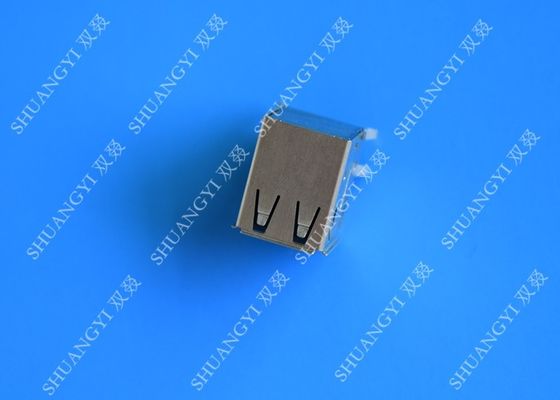 China Tipo fêmea de carregamento do Pin AF do pé 4 do MERGULHO do conector de USB do dobro para o PWB fornecedor