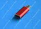 Tipo vermelho homem de USB 3,1 de C a micro Pin micro USB de USB 5 magro para o telefone celular fornecedor